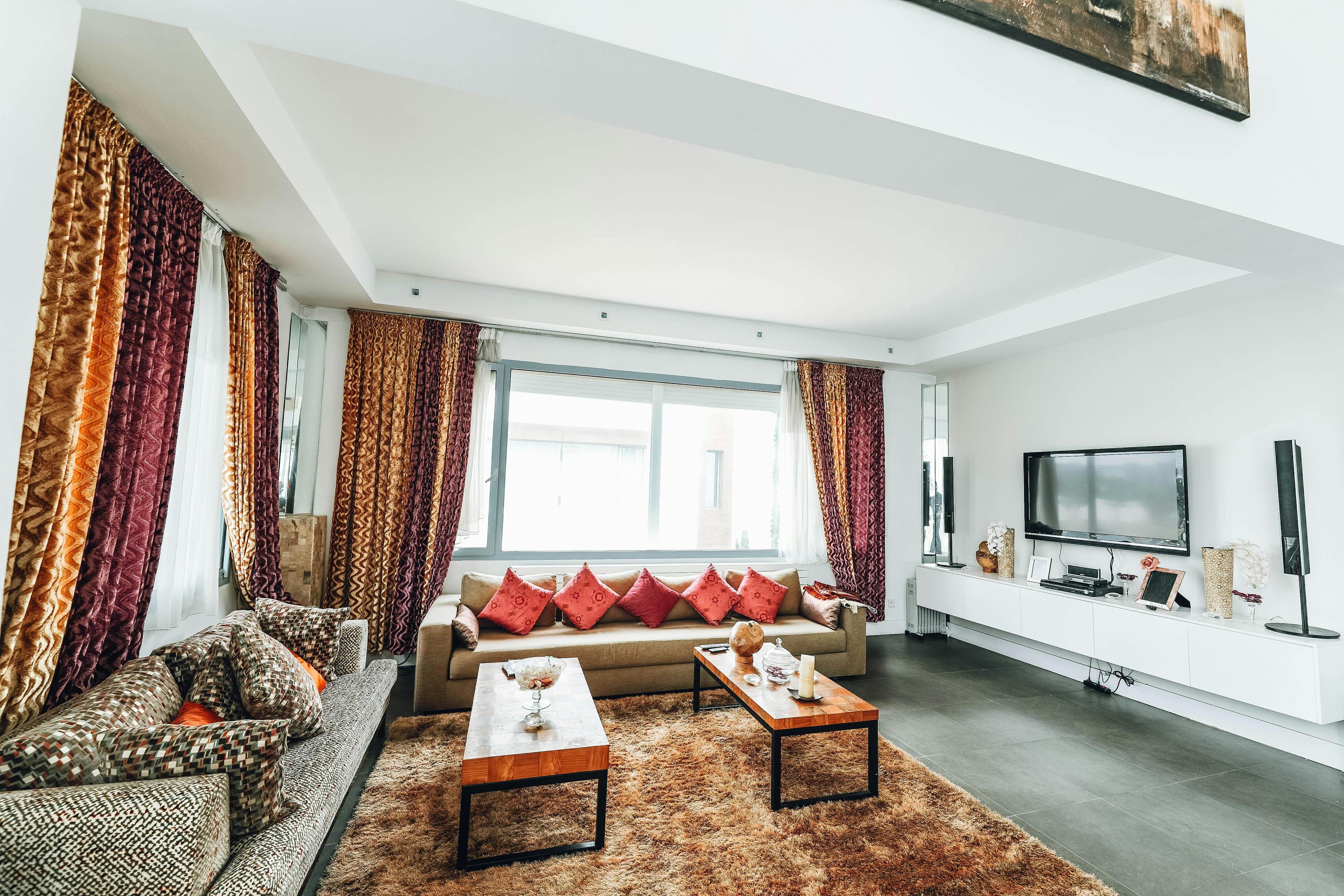 Nepali family sharing meal with guests